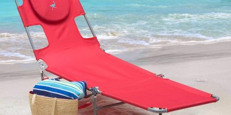 Amazon is selling a chair which will make reading on the beach SO much easier