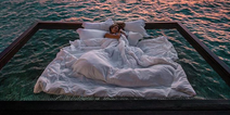 There’s a hotel in the Maldives where you can kip under a duvet on a net in the middle of the ocean