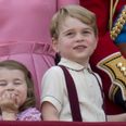 We are howling at this gas photo of George, Charlotte and Louis