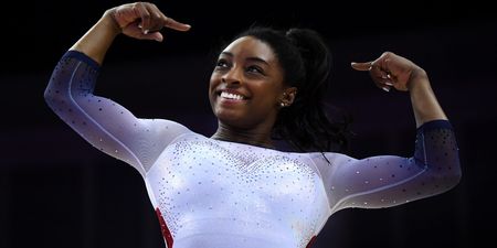 Simone Biles set to become first woman to perform triple double flip