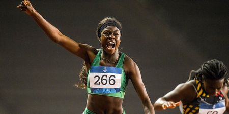 Irish teen wins gold for the 100m sprint at the Youth Olympics