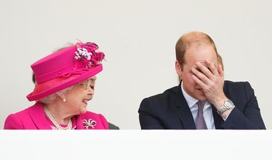 This video of Queen Elizabeth chasing after a young Prince William is grandma goals