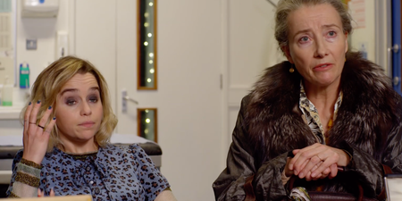 WATCH: Emilia Clarke and Emma Thompson team up for the biggest romantic comedy of 2019