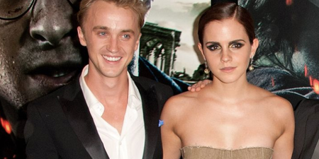 Tom Felton and Emma Watson and are on holiday together and the nostalgia, it’s real