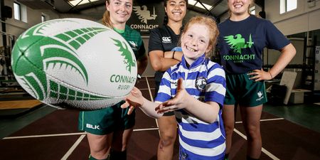 Connacht Rugby announces three-year sponsorship to encourage more young girls to play rugby