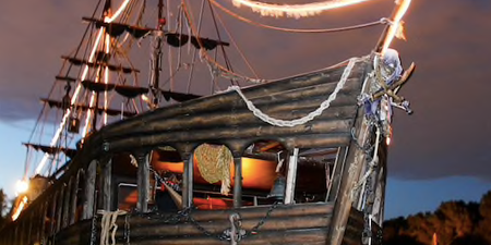 You can rent a pirate ship for €270 a night on Airbnb because why not