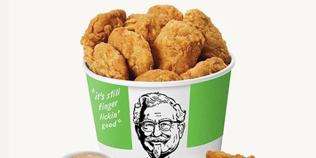 KFC is now offering vegan chicken wings and nuggets in the States