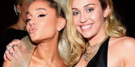 Ariana Grande is releasing a track with Lana Del Ray and Miley Cyrus
