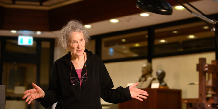 Margaret Atwood to take part in a very special event in Galway next year