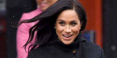 Meghan Markle just stepped out wearing the most divine purple dress we’ve ever seen