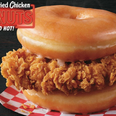 KFC are doing a fried chicken donut burger and yes, you did read that correctly