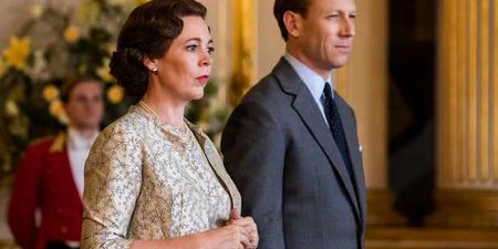 Olivia Colman says she ‘bloody well hopes’ she’s being paid the same as Tobias Menzies for The Crown