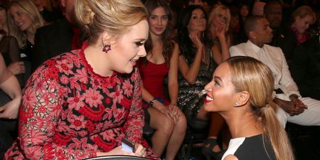 Don’t freak out but Beyoncé and Adele have recorded a song together