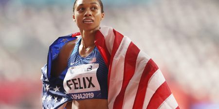 Allyson Felix becomes only ever athlete to win 12 gold medals at world championships