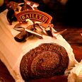 A Baileys chocolate Yule log is coming very soon and would you just look at it