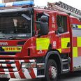 Dublin Fire Brigade deal with fire at a school in Artane