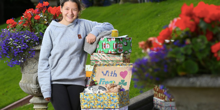 Getting a Team Hope shoebox as a child was the ‘highlight of the year’