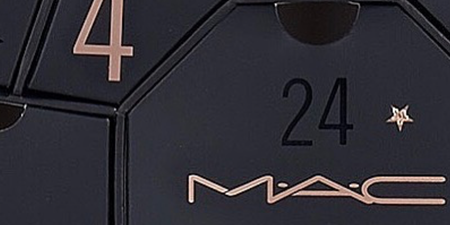 The MAC advent calendar includes 24 products (with a full-sized Velvet Teddy lipstick!!!)