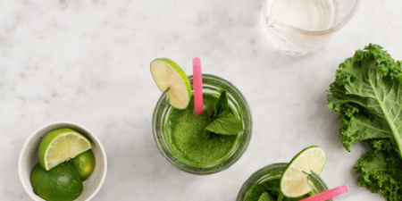 This green mojito-inspired smoothie will totally super-charge your mornings