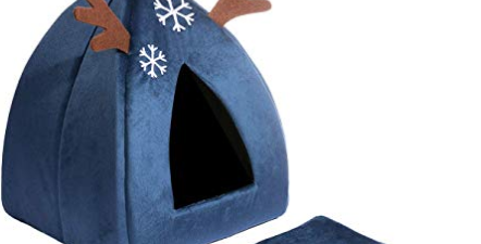 You can now get a heated festive cat bed to keep your kitty cosy this Christmas