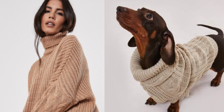 Missguided is selling matching human and dog roll neck jumpers and God help us all