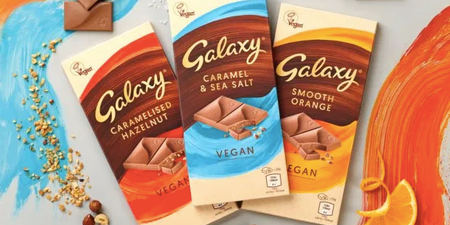 Vegan Galaxy chocolate bars are coming in three different flavours and sorry, need