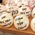 Tree up yet? Now you can throw some Friends themed baubles on it