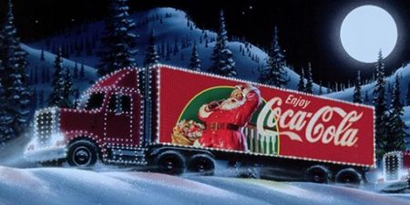 The Coca-Cola truck will visit Dublin, Mayo, Galway, Cork, Waterford, and Belfast very soon