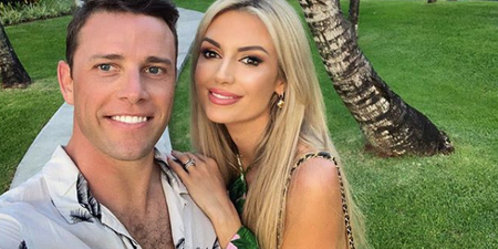 Rosanna Davison and Wesley Quirke share the first photo of their baby girl