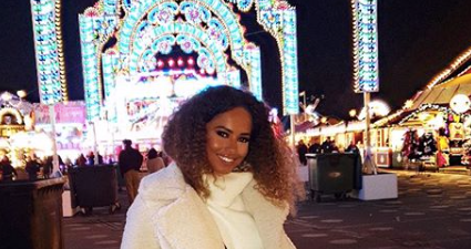 Love Island fans convinced Amber and Ovie are secretly dating after their Winter Wonderland photos