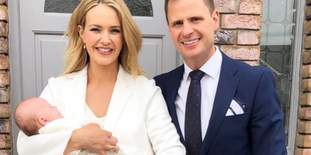 ‘What a crazy 24 hours’ Aoibhín Garrihy and John Burke welcome their second child