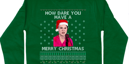 Say hello to the Greta Thunberg Christmas jumper, the most festive thing we’ve ever seen