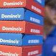 You can get free a free Domino’s pizza party next weekend