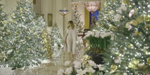 Melania Trump reveals White House Christmas lights and people are, unsurprisingly, unimpressed
