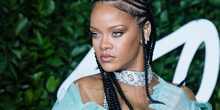 Rihanna has unveiled her first ever designer collaboration for the Savage X Fenty brand