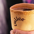 Air New Zealand trials edible coffee cups that taste like vanilla