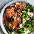 Healthy eating has never looked as good as Donal Skehan’s harissa chicken with rainbow salad recipe