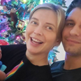 Rachel Riley gives birth to first child in bathroom with husband Pasha Kovalev