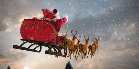 You will be able to see Santa on his sleigh on Christmas Eve (well, kind of)