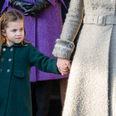 Princess Charlotte received sweet gift from a fan when entering the church on Christmas Day