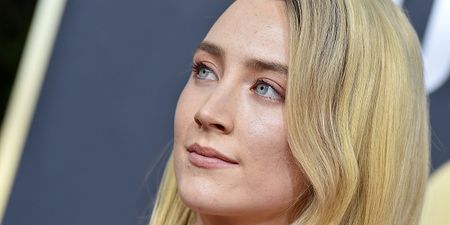 Saoirse Ronan looked like an actual living angel at the Golden Globes last night