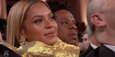 Did you spot Beyoncé proving yet again why she’s Queen Bey at the Golden Globes last night?