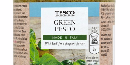 Tesco recall a batch of their pesto products due to allergen issues