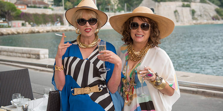 Absolutely Fabulous: The Movie is on BBC Two tonight and that’s our Saturday sorted