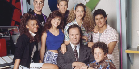 Mario Lopez has shared the first look at the Saved By The Bell reboot and the nostalgia is real