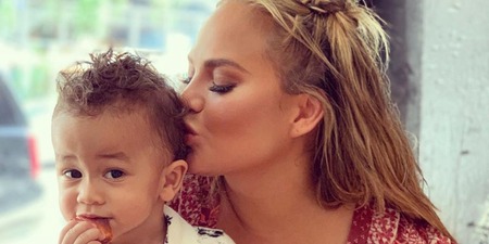 Chrissy Teigen did NOT hold back when responding to criticism of her son’s outfit