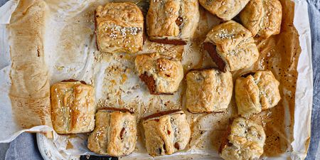 Make your own vegan sausage rolls with this recipe from Roz Purcell