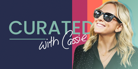 Cassie Stokes’ unmissable new show, Curated With Cassie, will be live on YouTube this Monday!