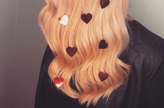 valentine's day hair