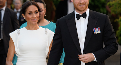 “We’ll see the slits go up and the necklines come down.” The Irish designer who dressed Meghan Markle expects to see a major change in her wardrobe choices